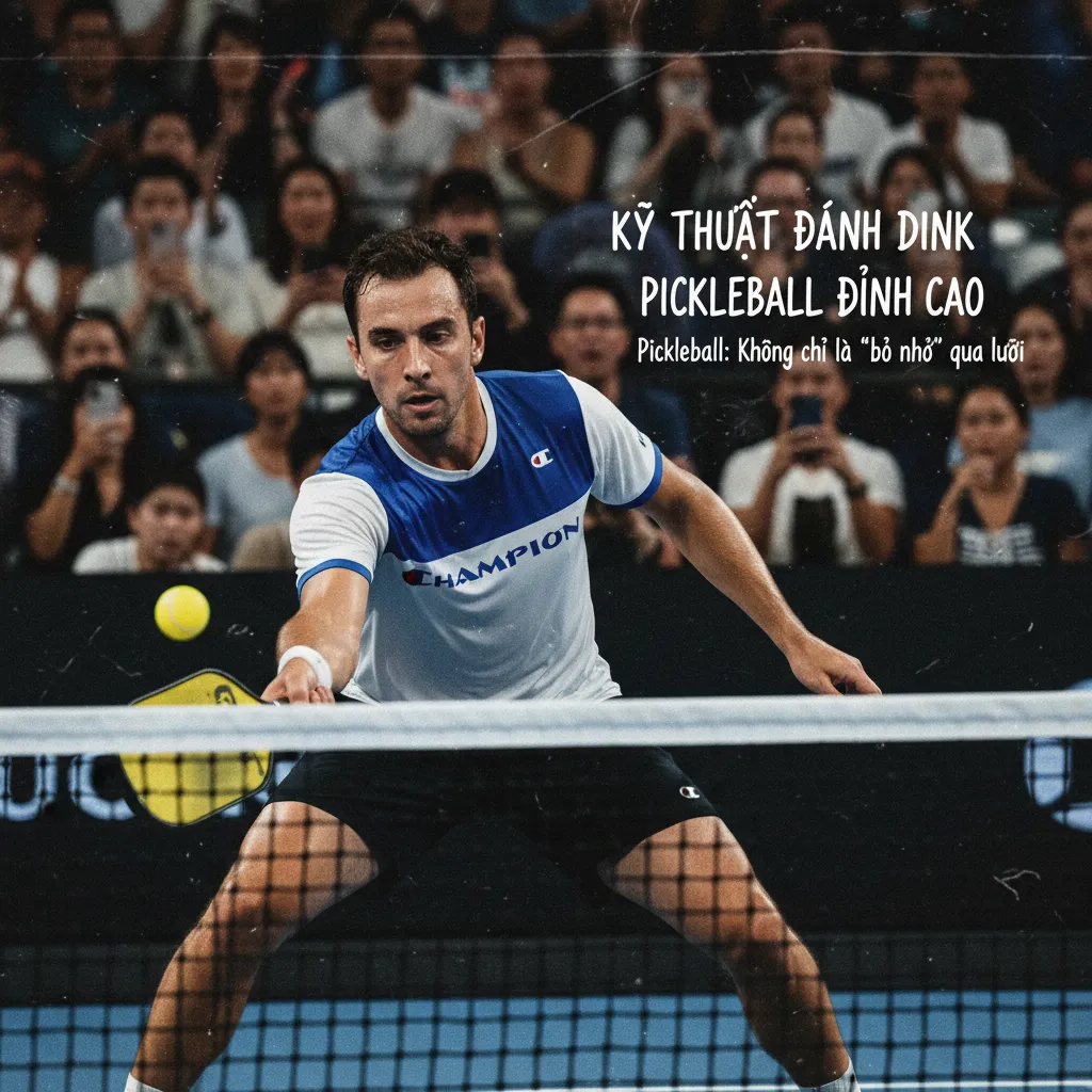 Dink Pickleball: Không chỉ là "bỏ nhỏ" qua lưới