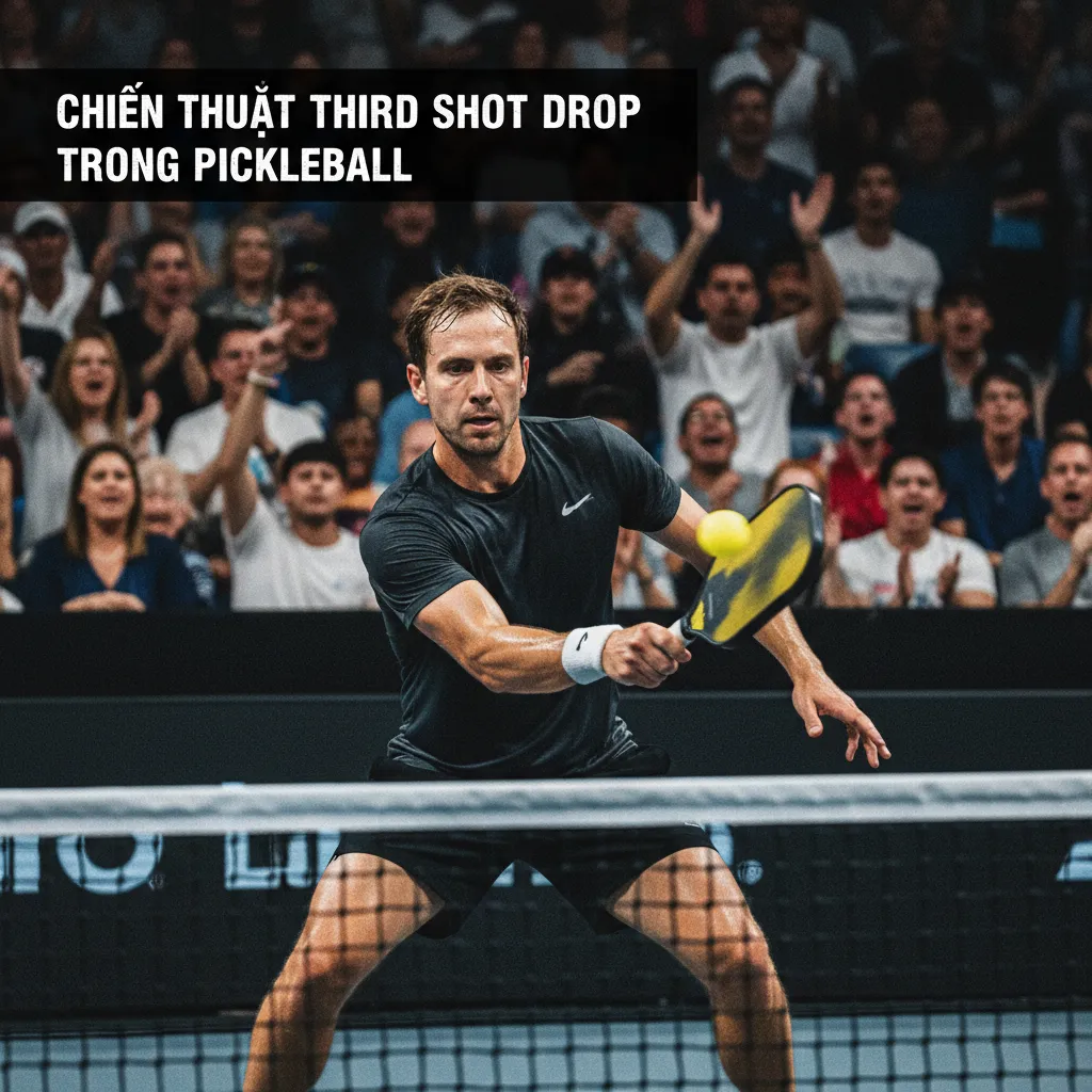 Pha bóng dink tại vạch kitchen sau một cú Third Shot Drop thành công