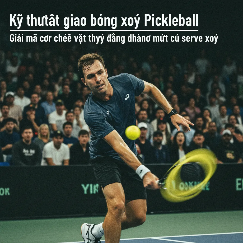 Giải mã cơ chế vật lý đằng sau một cú serve xoáy