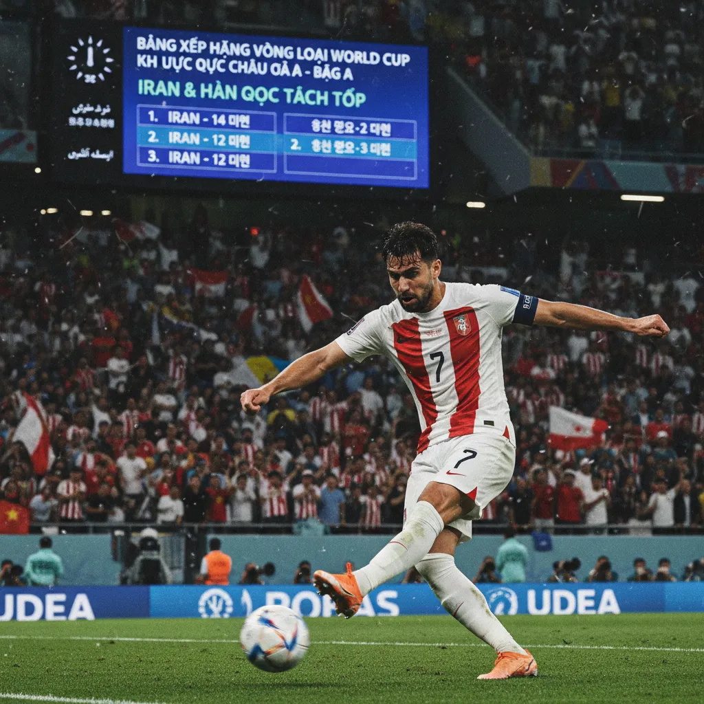Bảng A: Iran và Hàn Quốc tách tốp