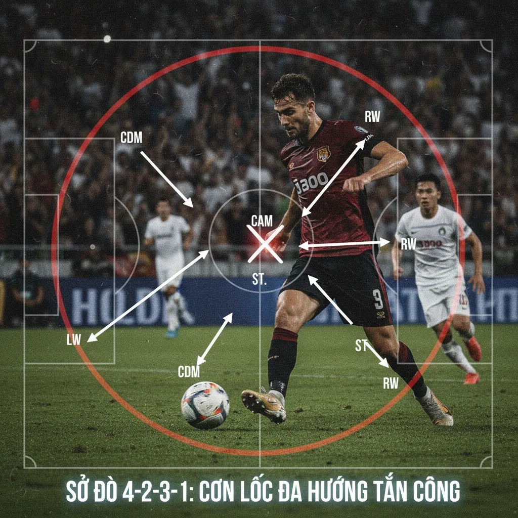 Vận hành khi tấn công: Cơn lốc đa hướng