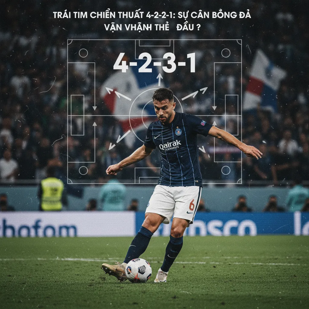 Trái tim của 4-2-3-1: Sự cân bằng đến từ đâu?