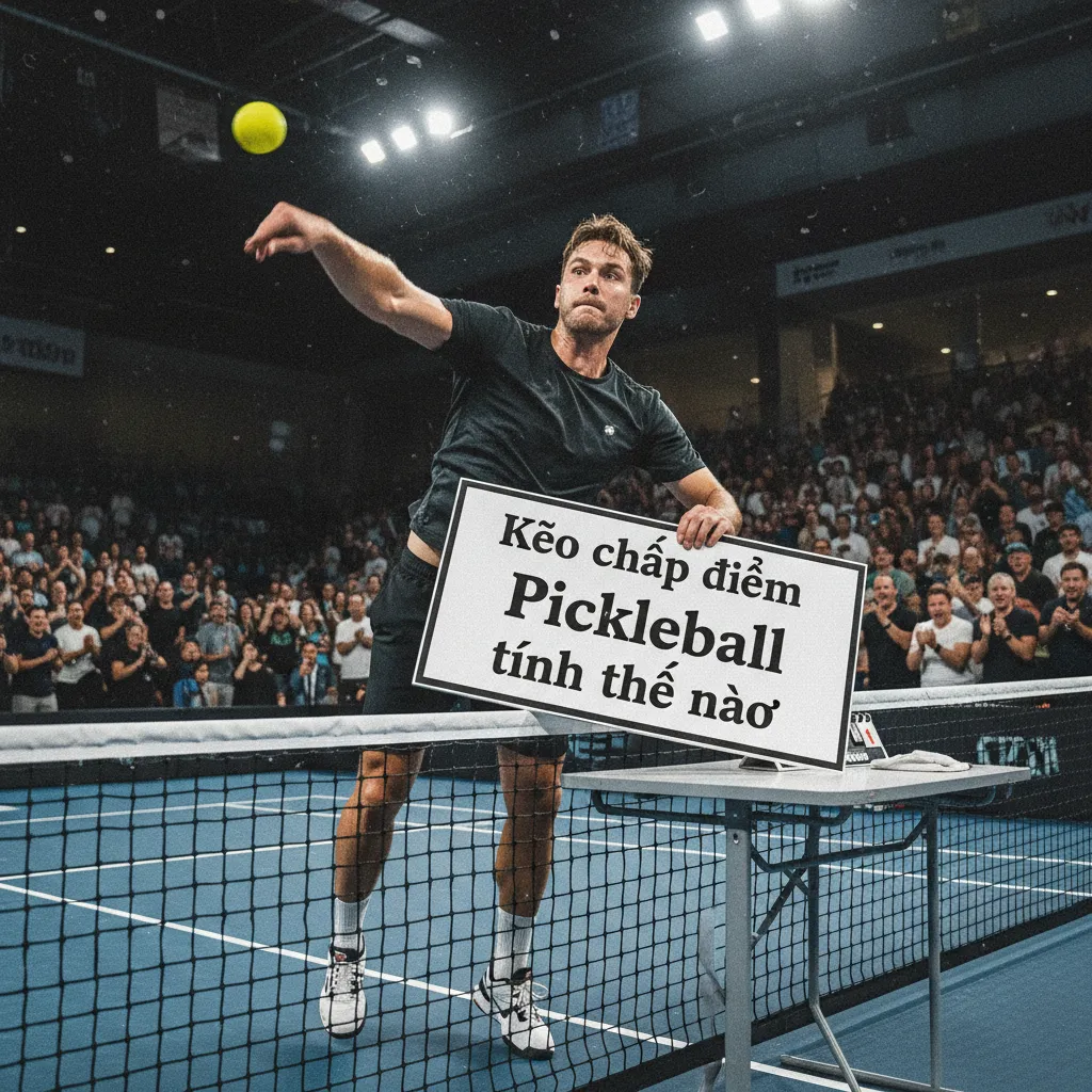 Ví dụ cách tính kèo chấp điểm Pickleball