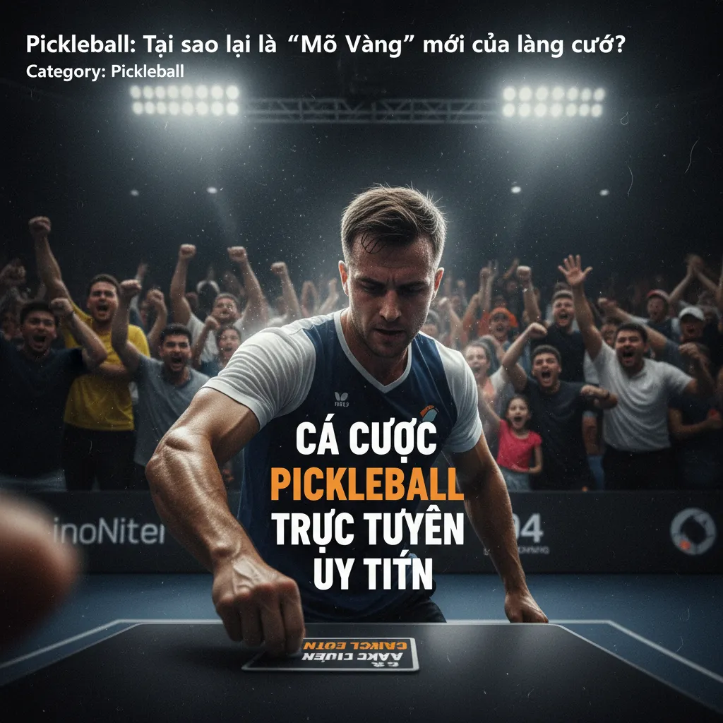 Pickleball: Tại sao lại là "Mỏ Vàng" mới của làng cược?