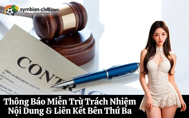 Thông Báo Miễn Trừ Trách Nhiệm Nội Dung & Liên Kết Bên Thứ Ba
